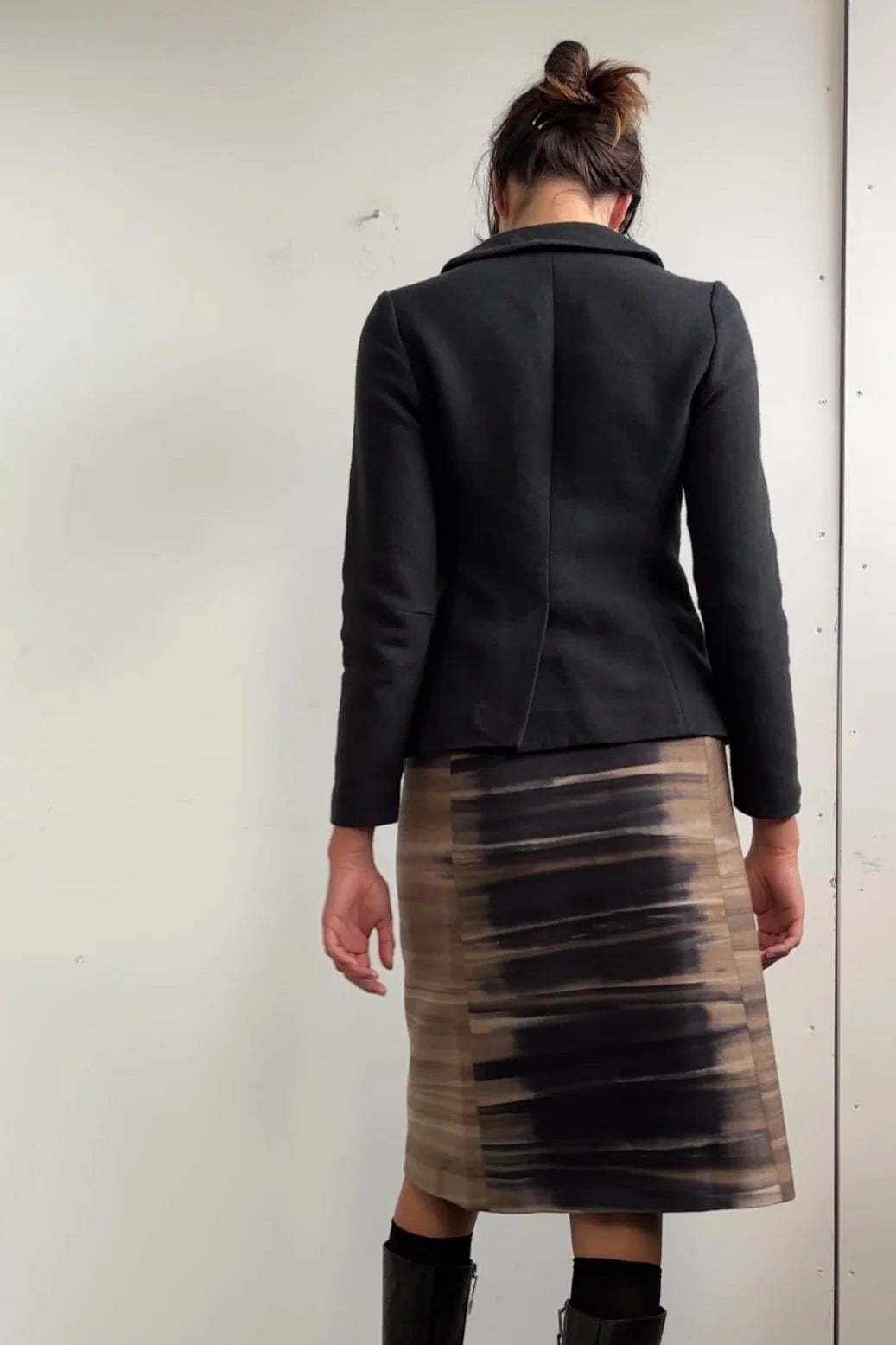 MARNI BLAZER WITH HOOK AND EYE FASTENING